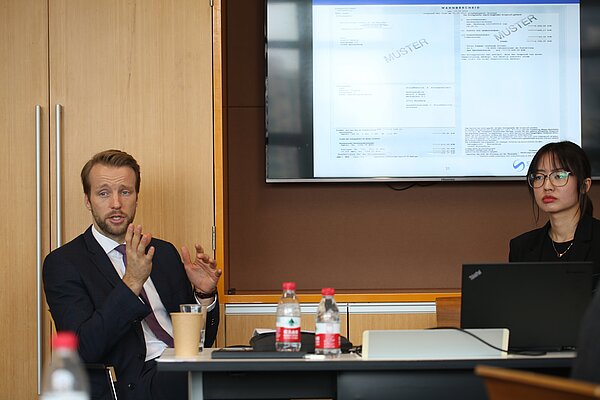 Workshop zum Thema &bdquo;Investition in Deutschland&ldquo;
